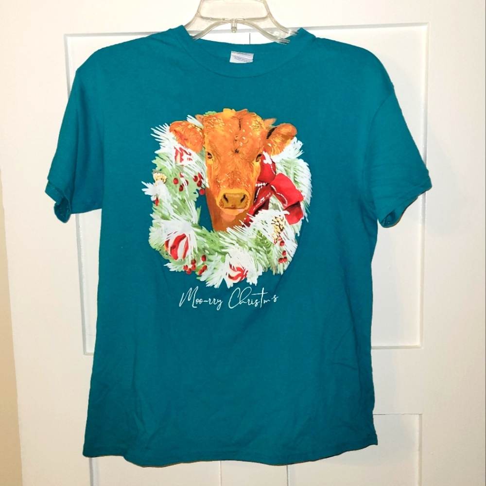 Moo-rry Christmas Shirt